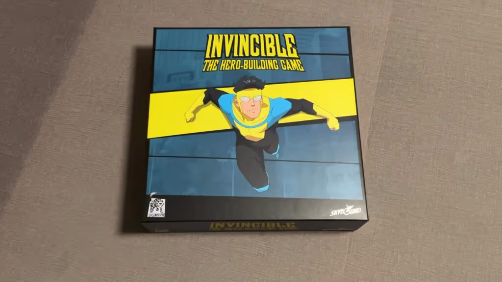 Invincible board game box