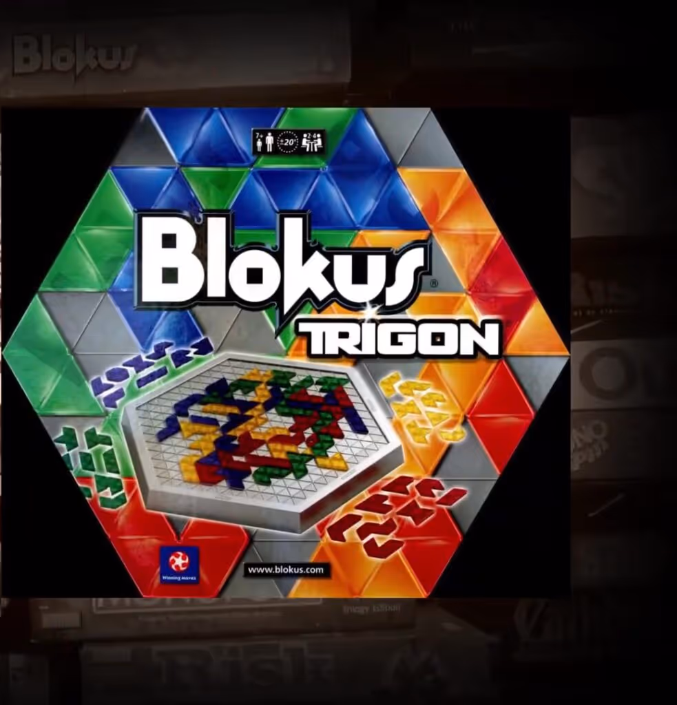 Blokus Trigon game box 