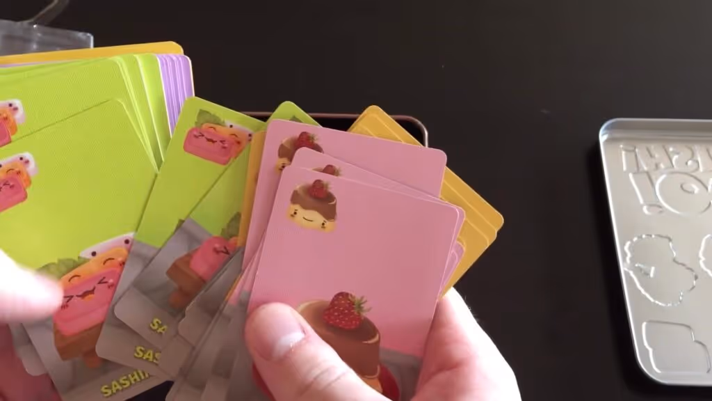 Sushi Go! dessert cards