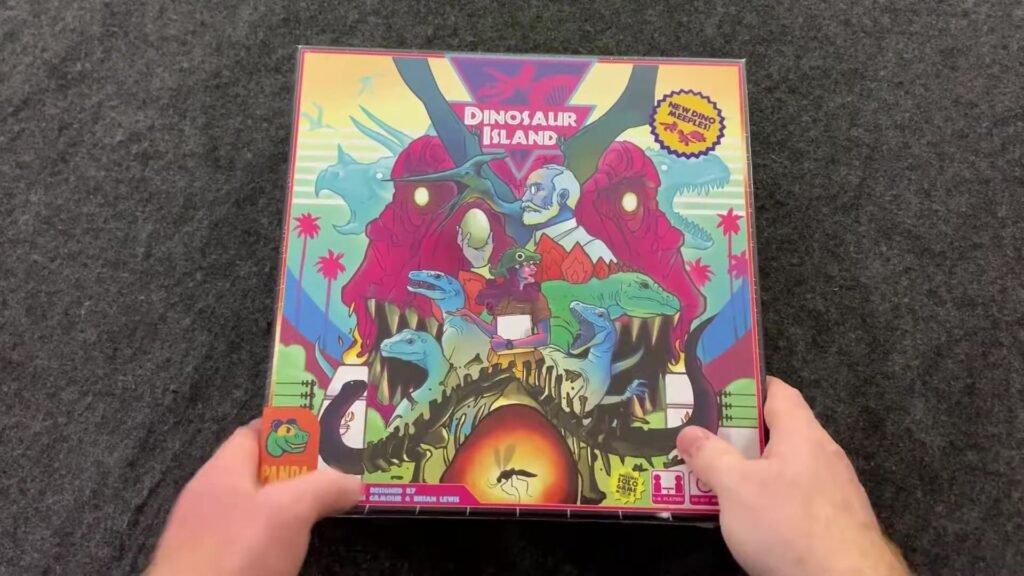Dinosaur Island board game box